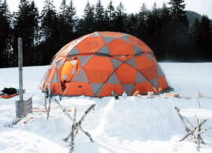 Event Services, Atypical Event in Mountains, Logistics and Connect in Mountain, Event Conception, Location Scouting, Base Camp Rental, Tent Rental