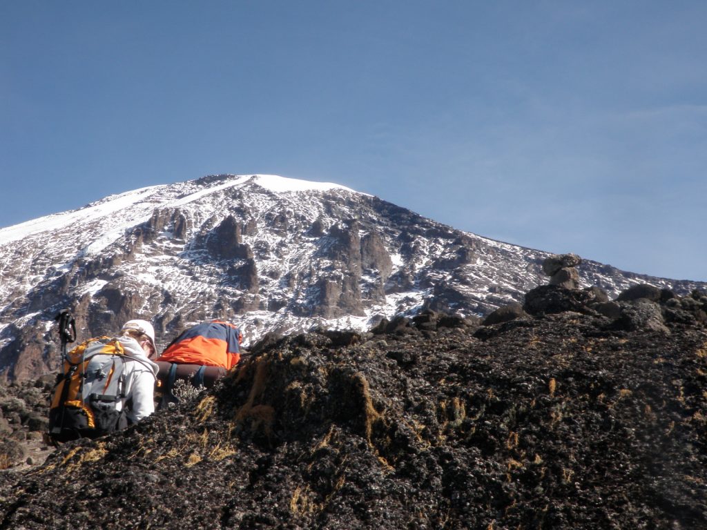 kilimandjaro camp 4 randonnée