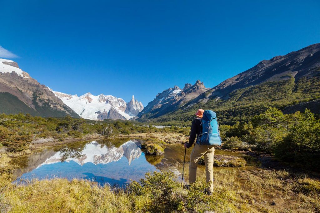 Randonneur Patagonie