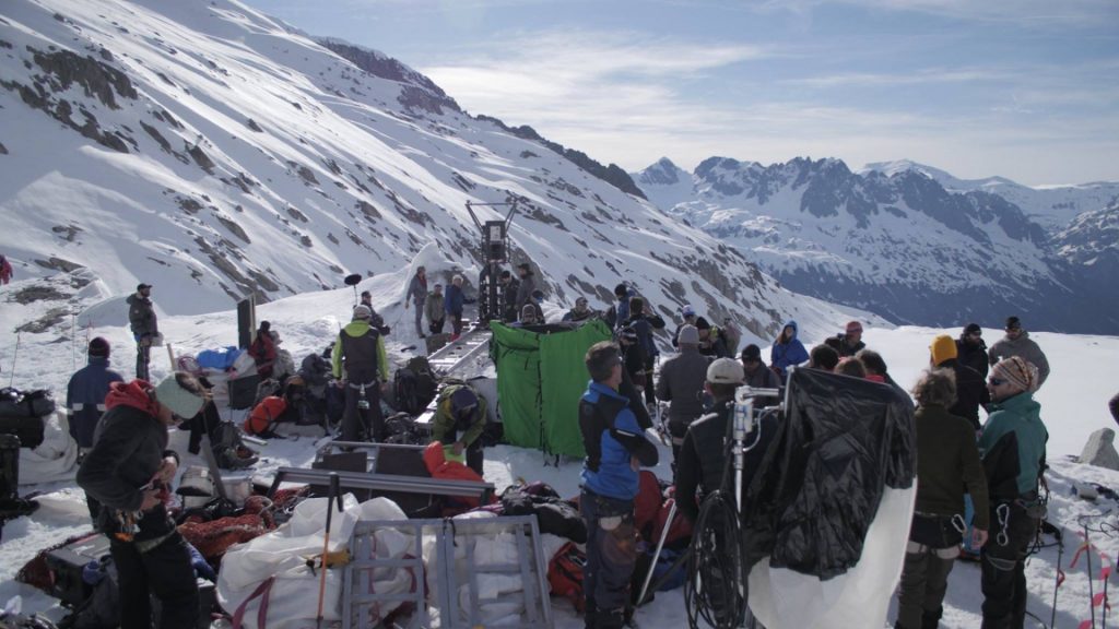 Site de tournage en altitude film